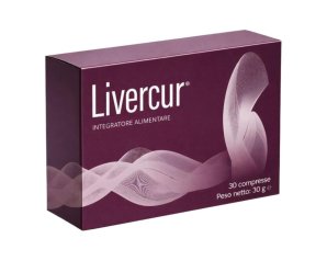 Livercur 30 compresse - integratore per funzionalita epatica a base di curcuma