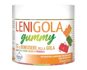 Lenigola Gummy integratore per il benessere della gola 30 orsetti gommosi