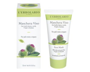 L'Erbolario Maschera Viso per Pelli Miste e Impure 50 ml