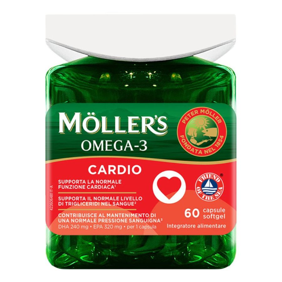MOLLER'S Omega3 Cardio 60 Cps MOLLER'S Omega3 Cardio 60 Cps