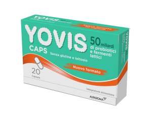 Yovis - Integratore con Probiotici e Fermenti Lattici Vivi per il Benessere Intestinale 20 capsule 