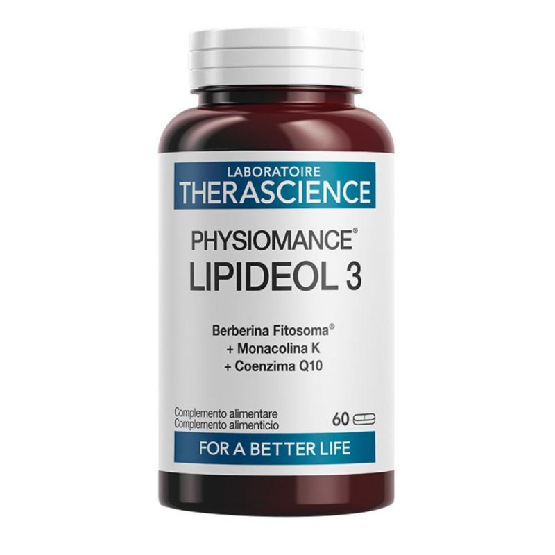 Physiomance Lipideol 3 integratore alimentare 60 compresse &ndash; supporto naturale per il colesterolo