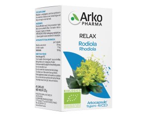 ArkoPharma Relax Rodiola Integratore per Stanchezza Fisica e Mentale 45 Capsule