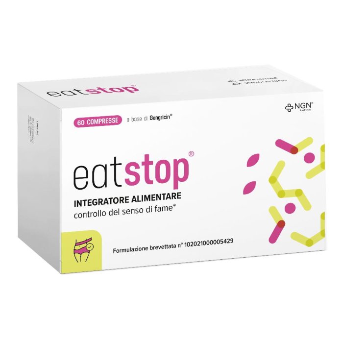 EatStop Integratore per il Controllo dell&rsquo;Appetito e del Peso 60 Compresse