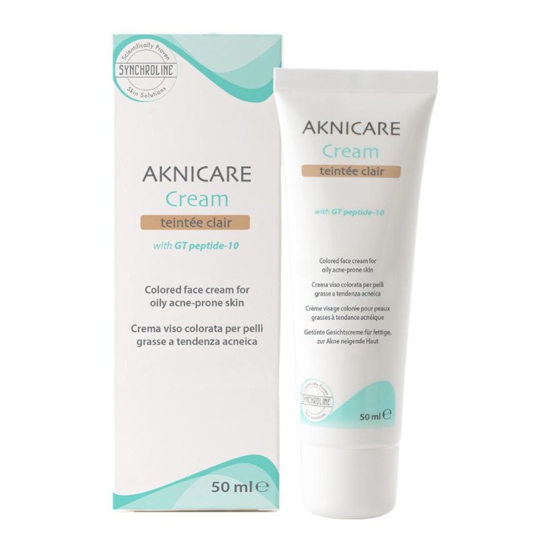 Aknicare Cream Teintee Clair - crema viso colorata per pelle acneica Aknicare Cream Teintee Clair - crema viso colorata per pelle acneica