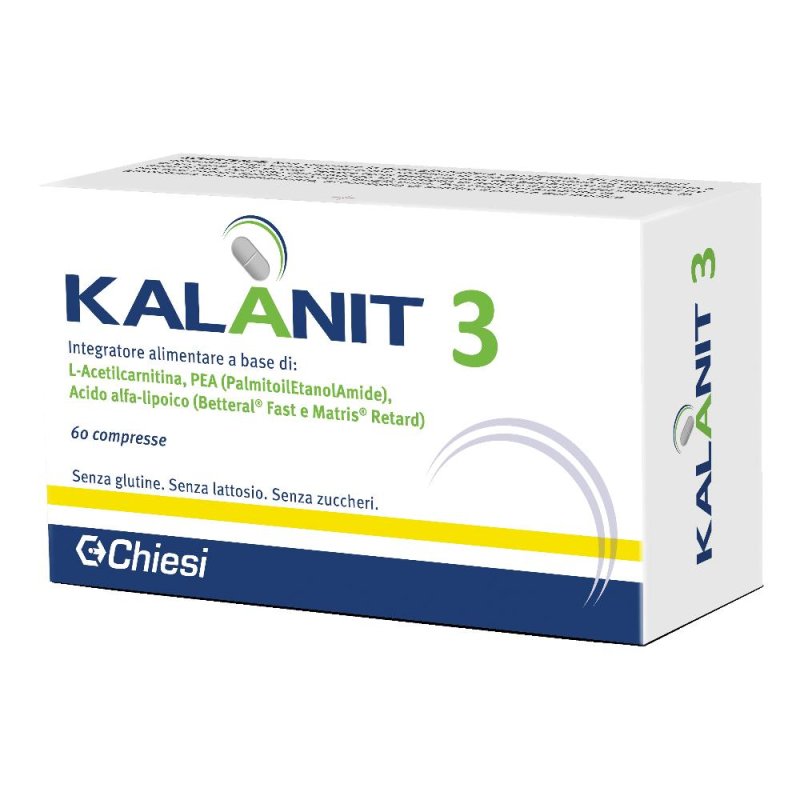 Kalanit 3 integratore per sistema nervoso 60 compresse Kalanit 3 integratore per sistema nervoso 60 compresse