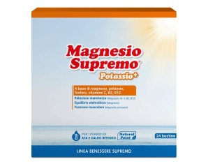 Magnesio Supremo Potassio+ con Magnesio e Potassio 24 Bustine
