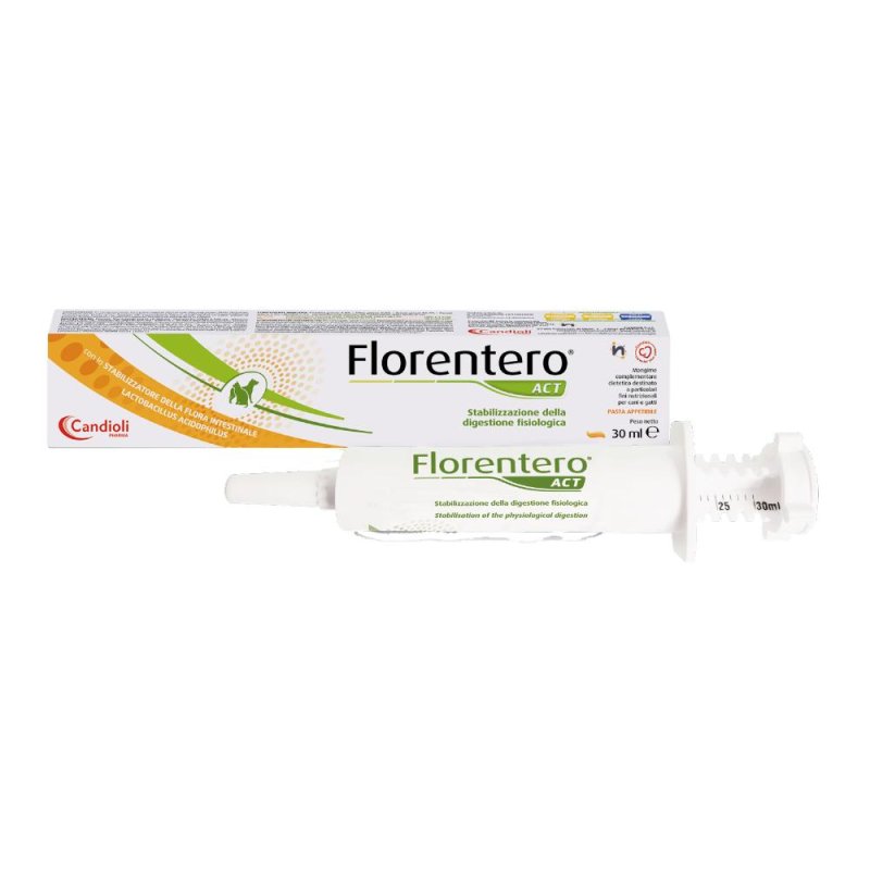 Florentero Act Candioli Mangime Complementare in Pasta per Cani e Gatti 30ml Florentero Act Candioli Mangime Complementare in Pasta per Cani e Gatti 30ml