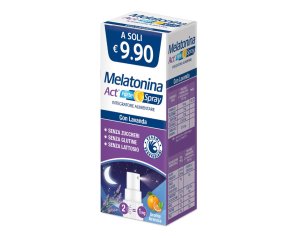 Melatonina Act Forte integratore per il riposo notturno spray orale 15ml