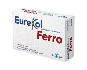 Eurekol Ferro Integratore di Ferro in Capsule – Confezione da 30 Capsule