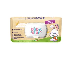 Babystar salviette beb? avena 120 pz - salviette umidificate allavena per pelli delicate