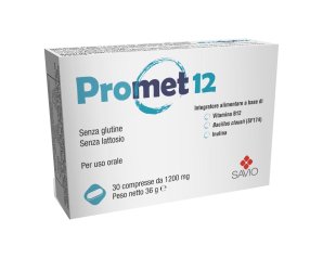 Promet 12 30 compresse - integratore per sistema nervoso e tono dellumore
