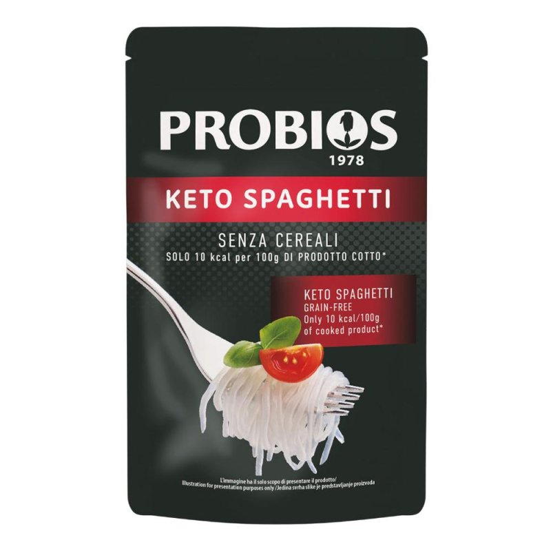 Probios Spaghetti Keto Senza Glutine Pasta Low Carb 75 gr Probios Spaghetti Keto Senza Glutine Pasta Low Carb 75 gr