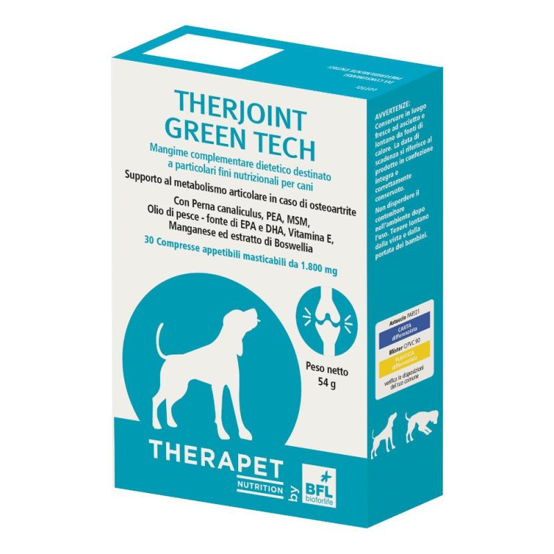 Therjoint Green 30 Compresse Integratore per Articolazioni Cartilagini e Ossa Benessere Articolare Therjoint Green 30 Compresse Integratore per Articolazioni Cartilagini e Ossa Benessere Articolare