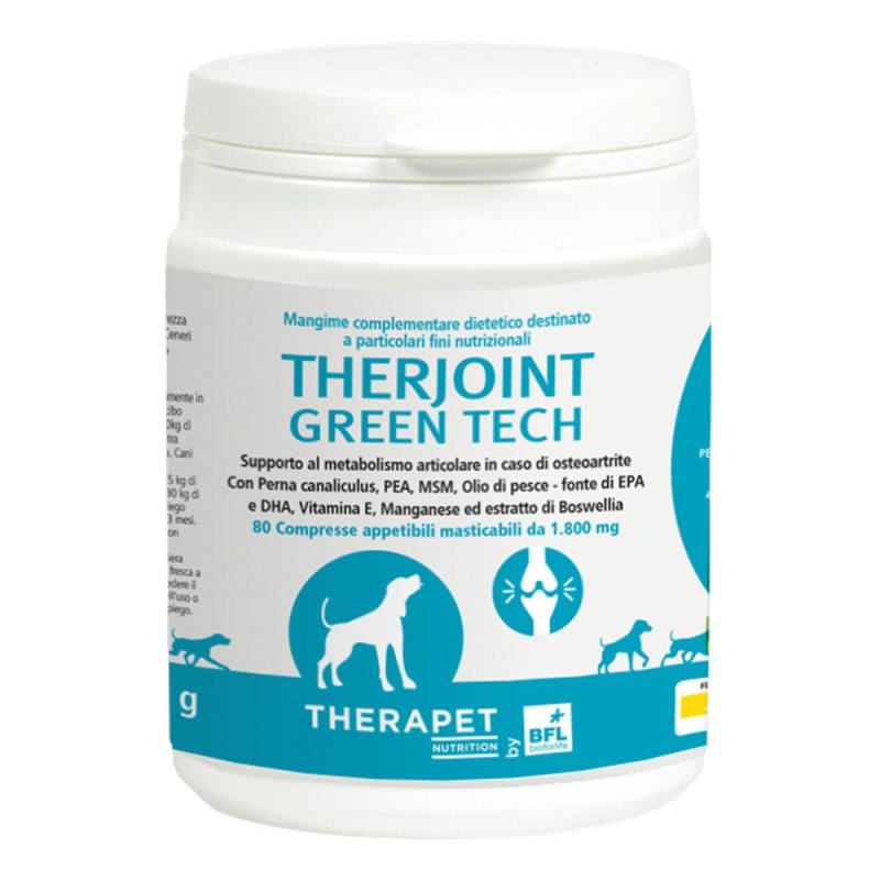 Therjoint Green Tech 80 compresse - integratore per articolazioni con estratti vegetali