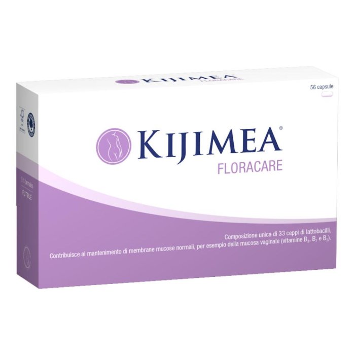 Kijimea Floracare 56 Capsule Probiotiche Integratore Intestinale per Equilibrio della Flora Batterica e Benessere dell&rsquo;Intestino