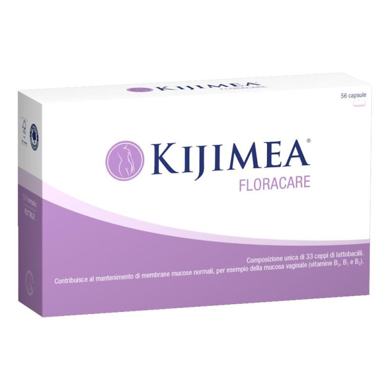 Kijimea Floracare 56 Capsule Probiotiche Integratore Intestinale per Equilibrio della Flora Batterica e Benessere dell’Intestino Kijimea Floracare 56 Capsule Probiotiche Integratore Intestinale per Equilibrio della Flora Batterica e Benessere dell’Intestino