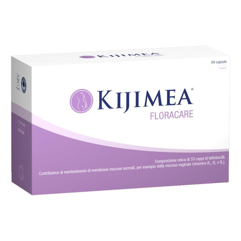 Kijimea Floracare 84 Capsule Probiotiche Integratore per Flora Intestinale e Benessere Digestivo Kijimea Floracare 84 Capsule Probiotiche Integratore per Flora Intestinale e Benessere Digestivo