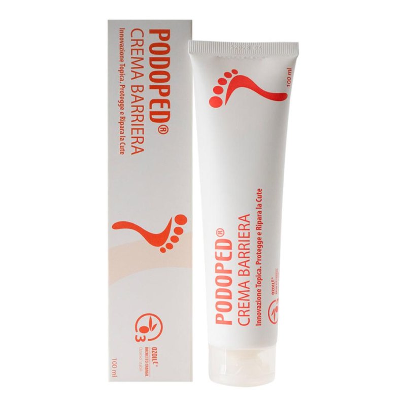 Crema Barriera Podoped Protettiva e Lenitiva per Piedi Mani e Pelle Sensibile Crema Barriera Podoped Protettiva e Lenitiva per Piedi Mani e Pelle Sensibile