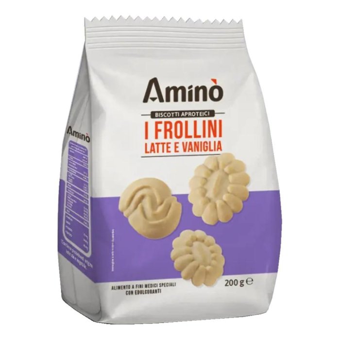 Aminò Frollini Aproteici 200g – Biscotti Dietetici per Insufficienza Renale e Disturbi Metabolici Aminò Frollini Aproteici 200g – Biscotti Dietetici per Insufficienza Renale e Disturbi Metabolici