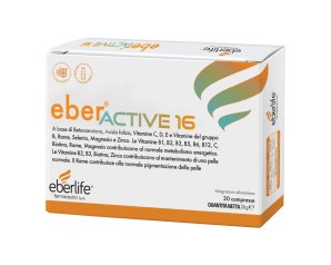 Eber Active 16 30 compresse - integratore tonico energizzante