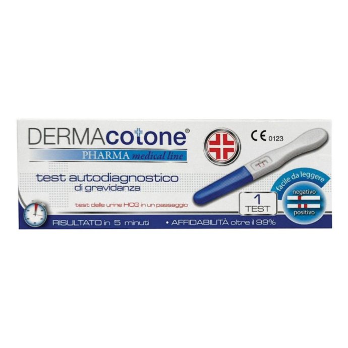 Test di Gravidanza Rapido DERMAcotone - Diagnosi Precisa e Veloce Test di Gravidanza Rapido DERMAcotone - Diagnosi Precisa e Veloce