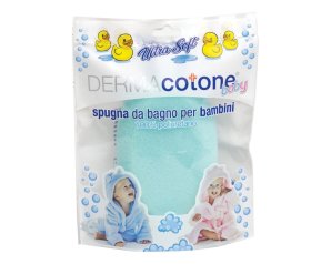 Dermacotone Spugna Trucco Blu Morbida per Fondotinta e BB Cream, Spugna Viso Ipoallergenica Riutilizzabile