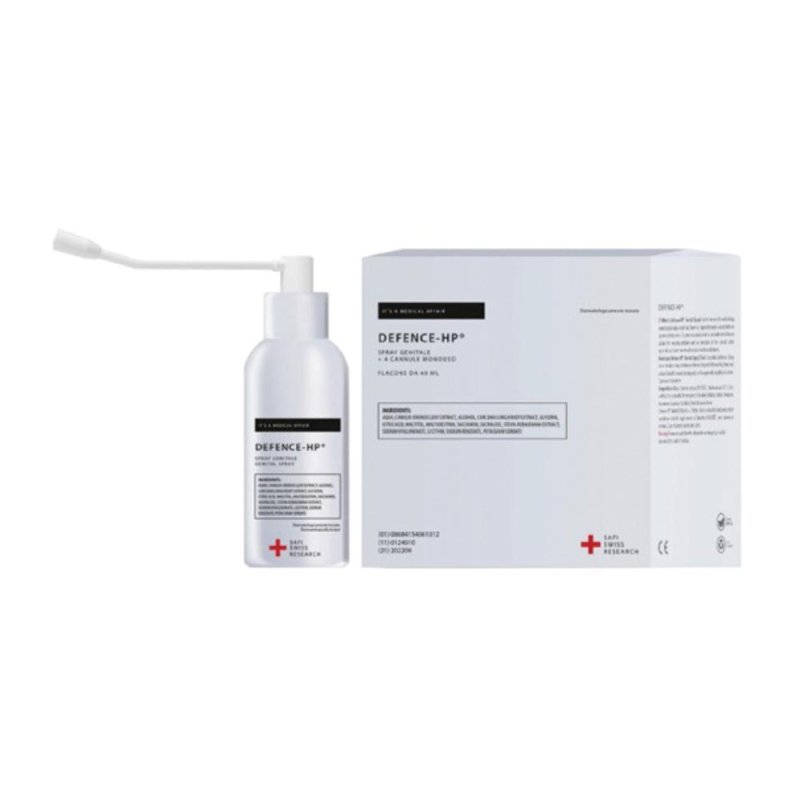 Defence HP Genital spray 4 cannule - spray detergente delicato per igiene intima Defence HP Genital spray 4 cannule - spray detergente delicato per igiene intima