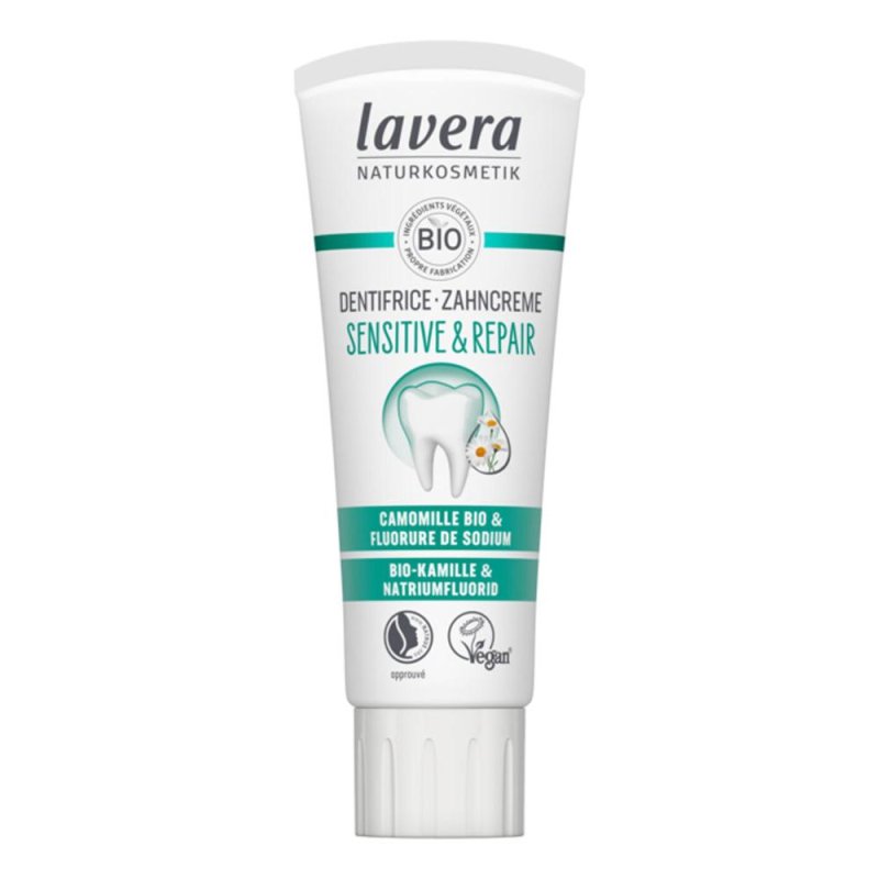 Lavera dentifricio Sensitive & Repair - 75 ml