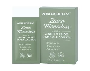 ZINCO MONODOSE 10STICK BRADERM