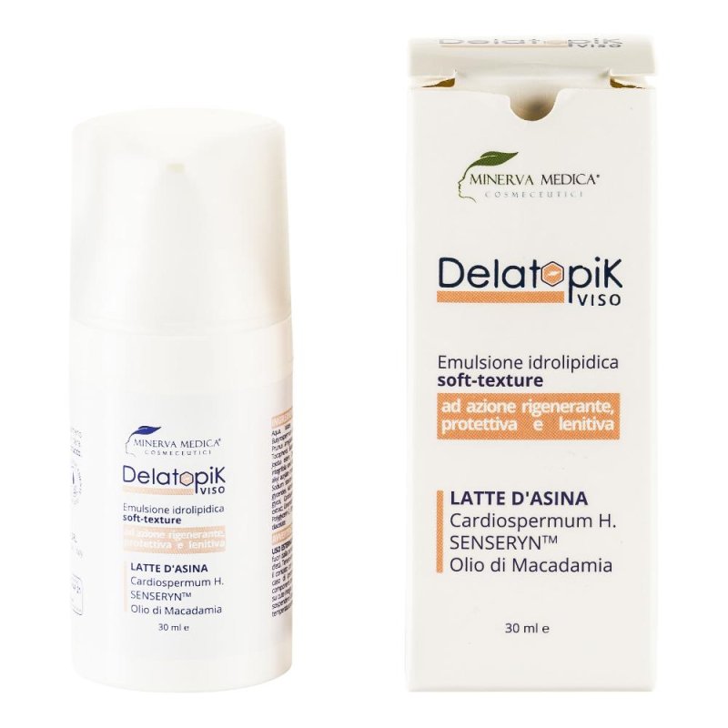 DELATOPIK Crema Viso Lenitiva 30 ml per Pelle Secca Sensibile e Atopica DELATOPIK Crema Viso Lenitiva 30 ml per Pelle Secca Sensibile e Atopica