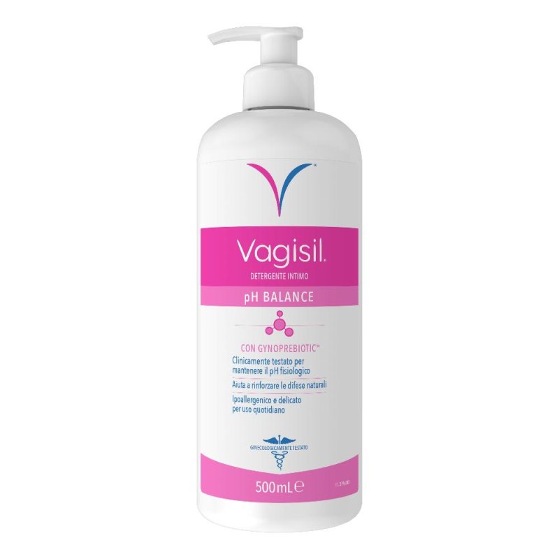 Vagisil pH balance detergente intimo con prebiotico 500 ml