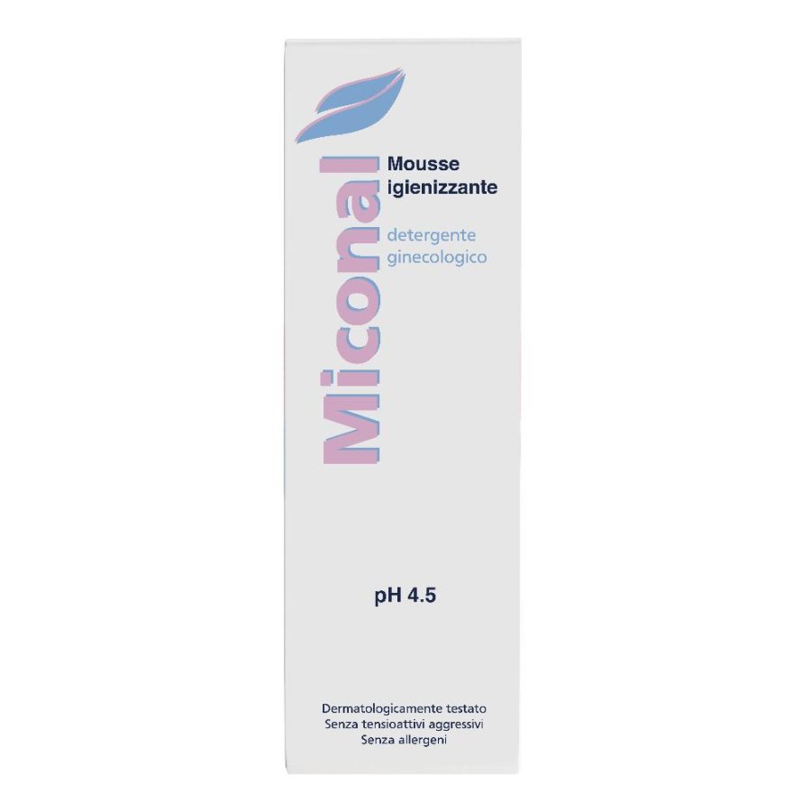 Miconal mousse igienizzante - mousse detergente intima igienizzante Miconal mousse igienizzante - mousse detergente intima igienizzante