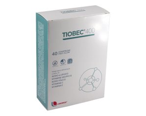 Tiobec 400 - Integratore di acido alfa-lipoico e vitamine 40 compresse