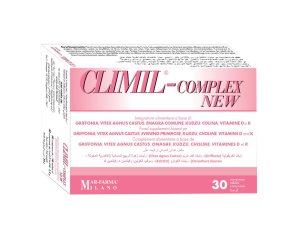 Climil Complex New 30 compresse - integratore per menopausa e benessere ormonale
