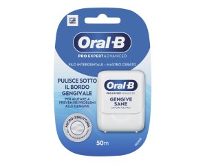 Oral-B Pro-Expert Advanced - Filo Interdentale Gengive Sane 50 metri, 1 Pezzo