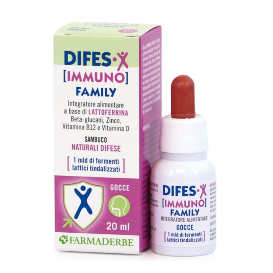 DIFES-X IMMUNO FAMILY GTT 20ML DIFES-X IMMUNO FAMILY GTT 20ML