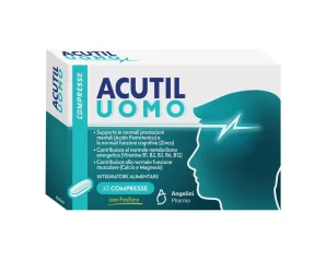 Acutil Uomo Integratore Alimentare Funzioni Cognitive, 30 compresse