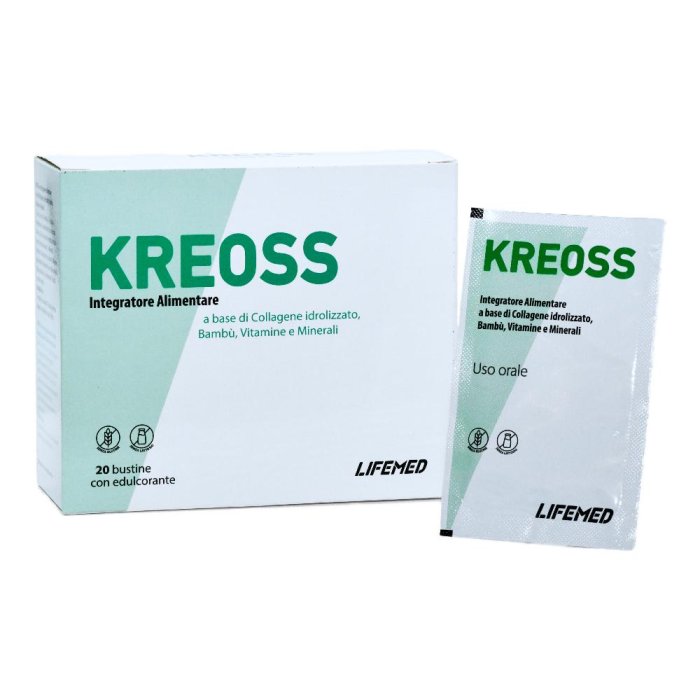 Kreoss Stop Disturbi Gastrici Integratore Alimentare in Bustine &ndash; Confezione da 20 Bustine