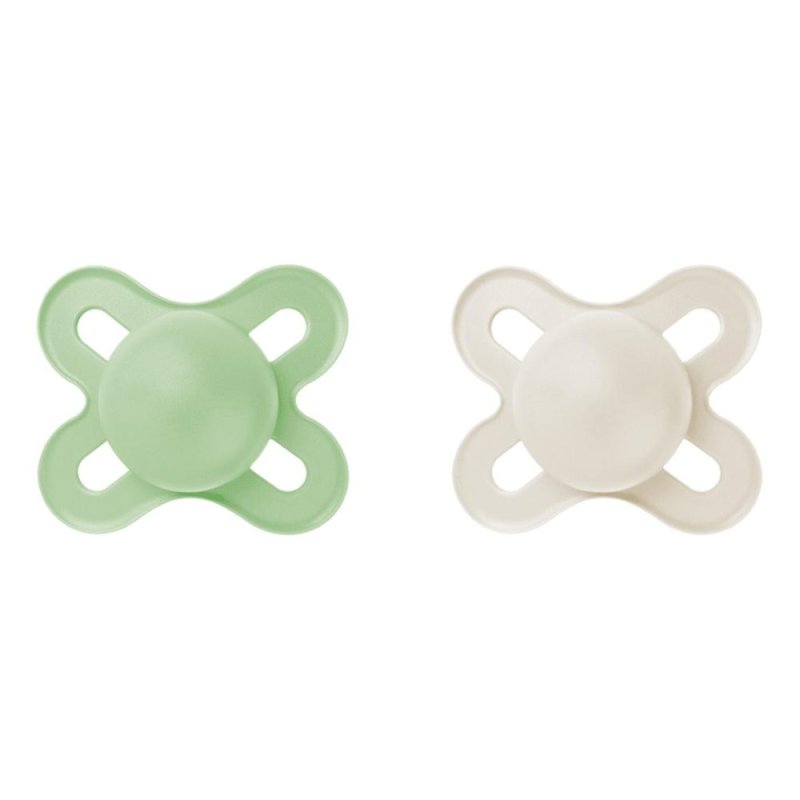 MAM Original Start Succhietto in Silicone Ortodontico per Neonato 0-2 Mesi Colore Neutro
