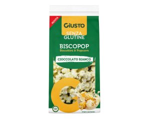 GIUSTO S/G Biscopop White 80g