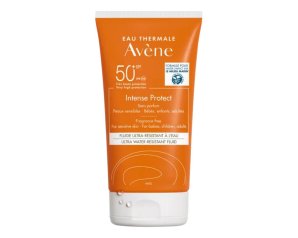 Avène Intense Protect Fluido Ultra Protezione SPF 50+ Protezione Molto Alta Solare per Pelle Sensibile, 150ml