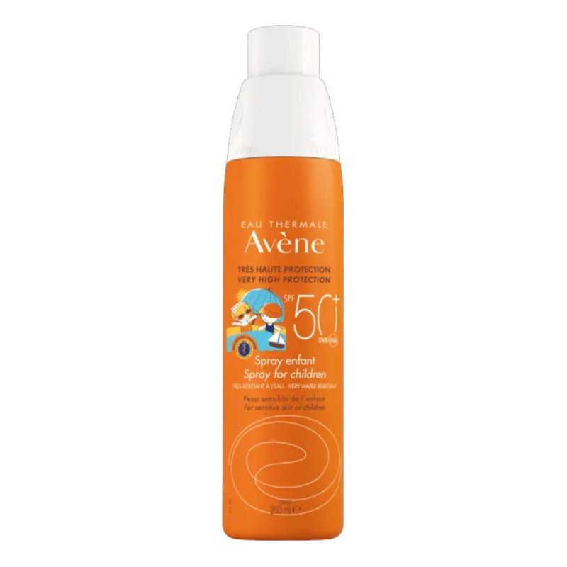Eau Thermale Avène Spray Bambino Protezione Molto Alta SPF50+ Solare per Pelle Sensibile 200 ml Eau Thermale Avène Spray Bambino Protezione Molto Alta SPF50+ Solare per Pelle Sensibile 200 ml