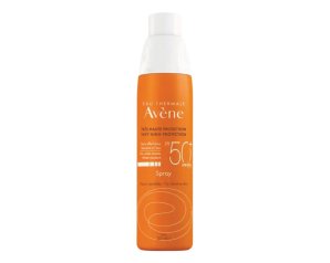 Avène Spray Solare Protezione Alta SPF50 Solare per Pelle Sensibile, 200ml