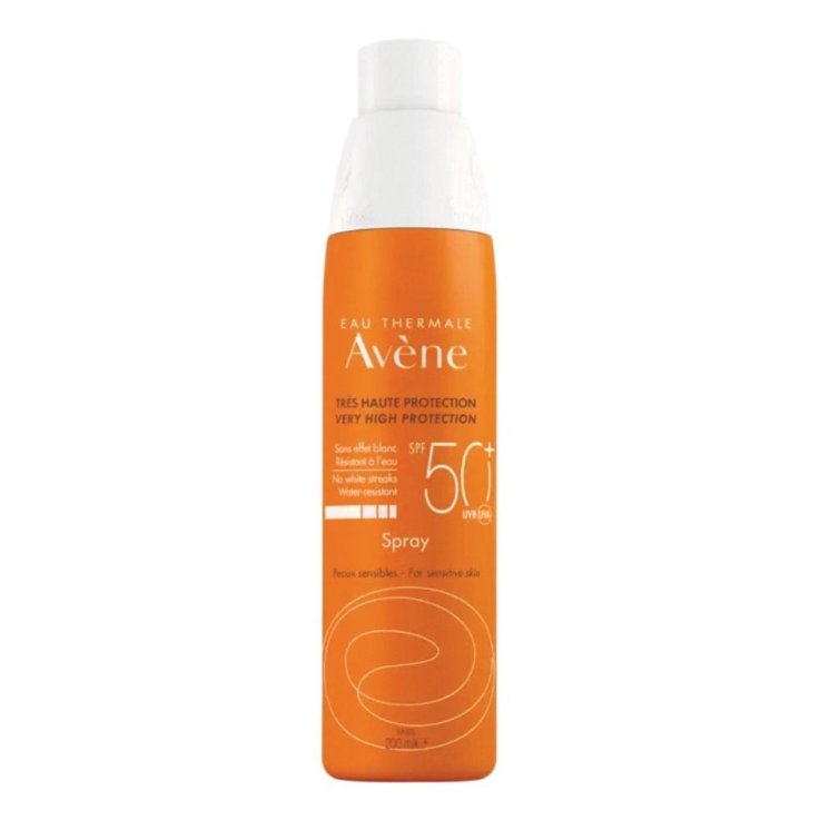 Avène Spray Solare Protezione Alta SPF50 Solare per Pelle Sensibile, 200ml Avène Spray Solare Protezione Alta SPF50 Solare per Pelle Sensibile, 200ml