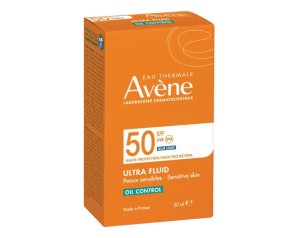 Eau Thermale Avène Solare Ultra Fluid Oil Control Spf 50 Protezione Solare 50 ml