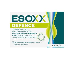 Esoxx - Defence Per Reflusso Gastroesofageo Confezione 20 Compresse Masticabili