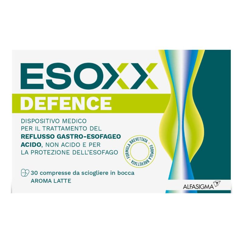 Esoxx - Defence Per Reflusso Gastroesofageo Confezione 30 Compresse Masticabili