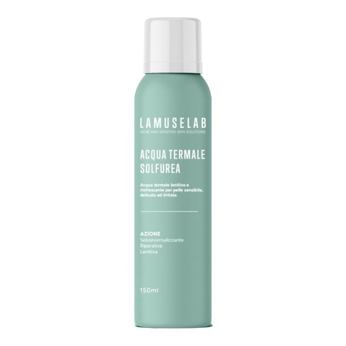 LaMuseLab Acqua Termale Sulfurea lenitiva e Rinfrescante, 150ml LaMuseLab Acqua Termale Sulfurea lenitiva e Rinfrescante, 150ml