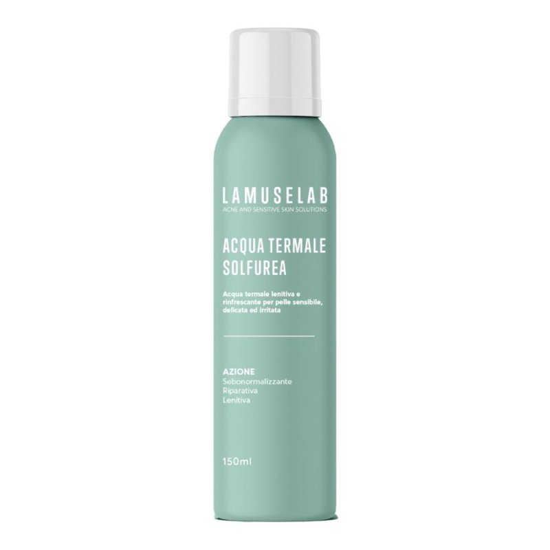 LaMuseLab Acqua Termale Sulfurea lenitiva e Rinfrescante, 150ml